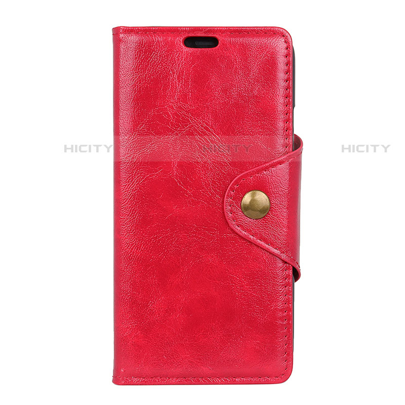 Handytasche Stand Schutzhülle Leder Hülle L03 für HTC Desire 12 Plus Rot