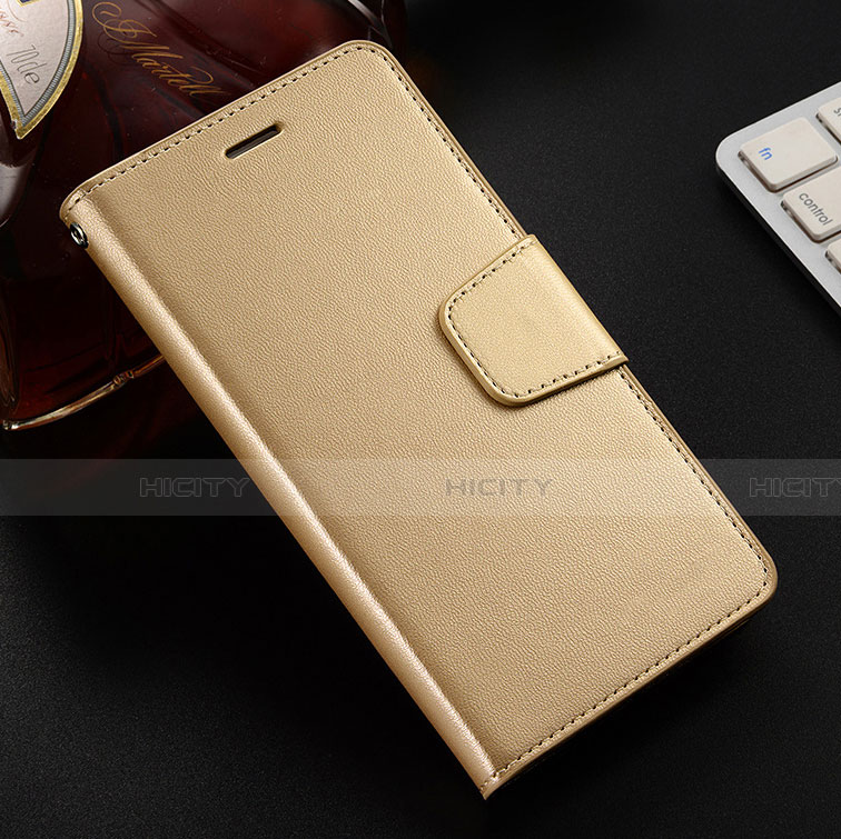 Handytasche Stand Schutzhülle Leder Hülle L03 für Huawei Honor View 10 Lite Gold