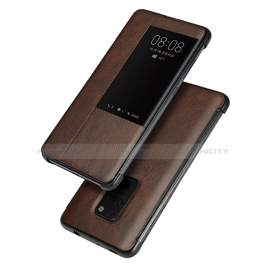 Handytasche Stand Schutzhülle Leder Hülle L03 für Huawei Mate 20