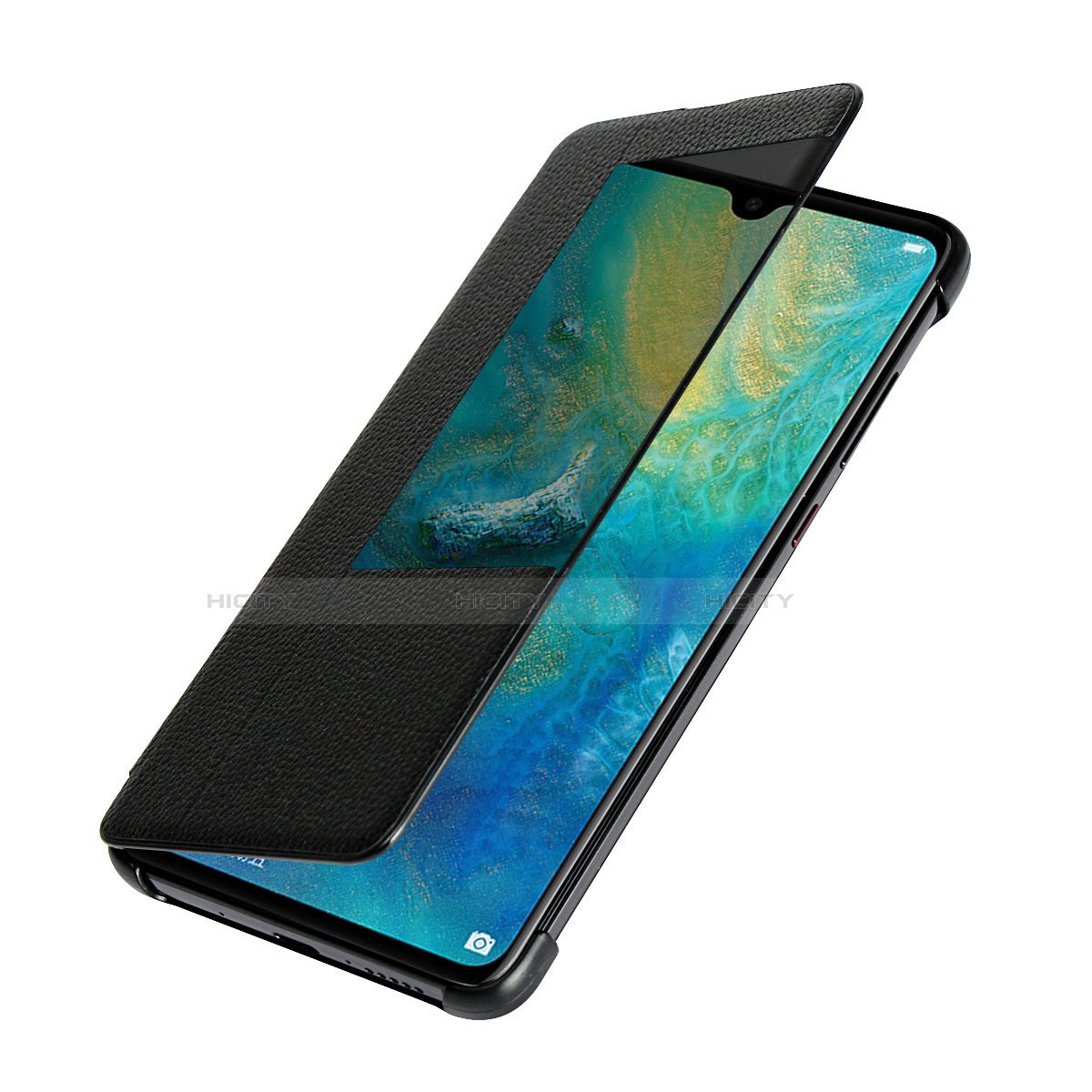 Handytasche Stand Schutzhülle Leder Hülle L03 für Huawei Mate 20