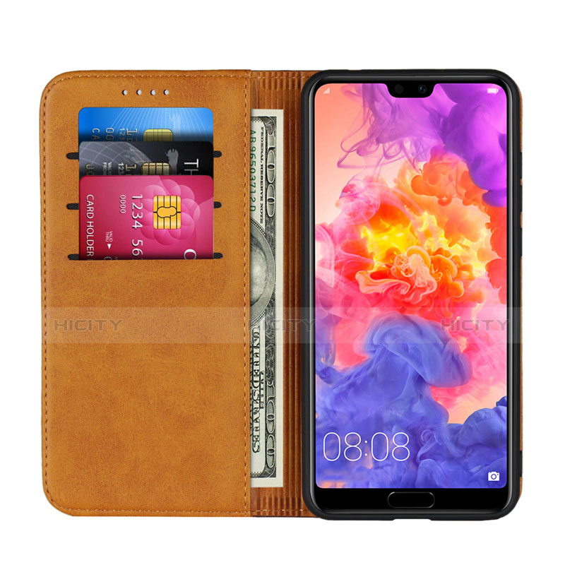 Handytasche Stand Schutzhülle Leder Hülle L03 für Huawei P20 Pro