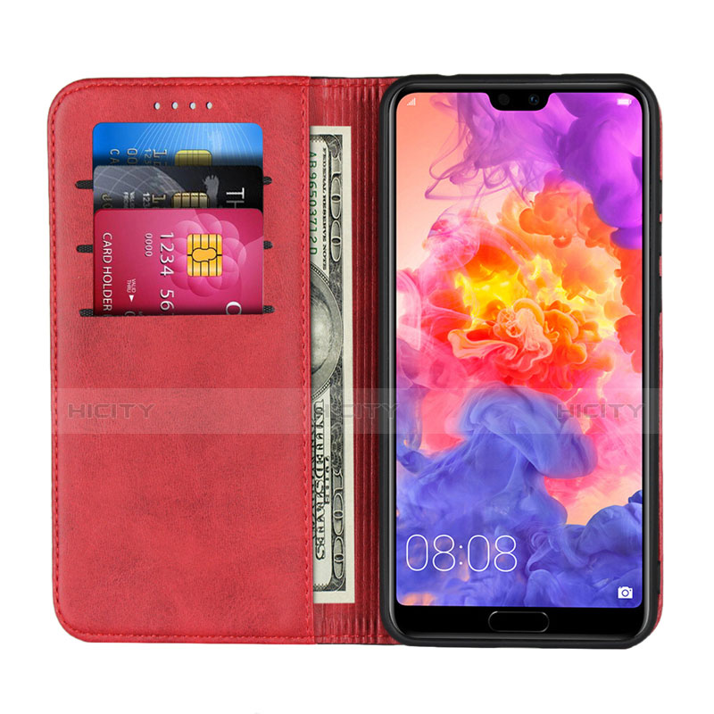 Handytasche Stand Schutzhülle Leder Hülle L03 für Huawei P20 Pro