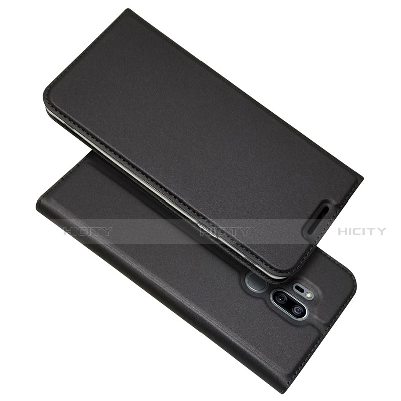 Handytasche Stand Schutzhülle Leder Hülle L03 für LG G7 groß