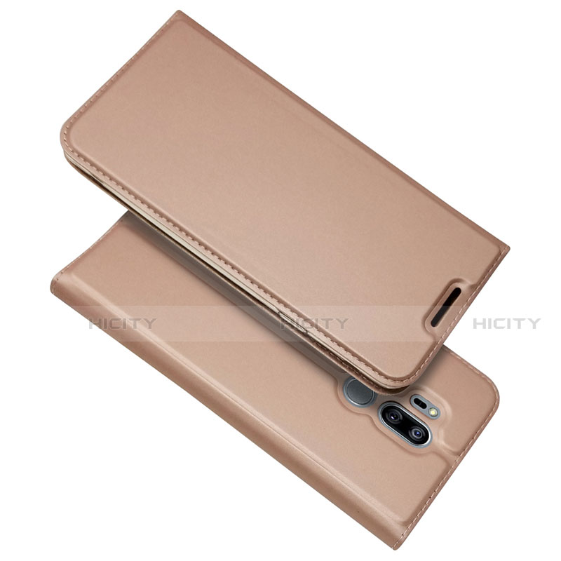 Handytasche Stand Schutzhülle Leder Hülle L03 für LG G7 groß