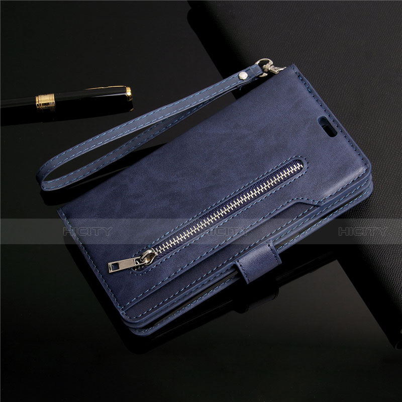 Handytasche Stand Schutzhülle Leder Hülle L03 für Samsung Galaxy S20 5G Blau