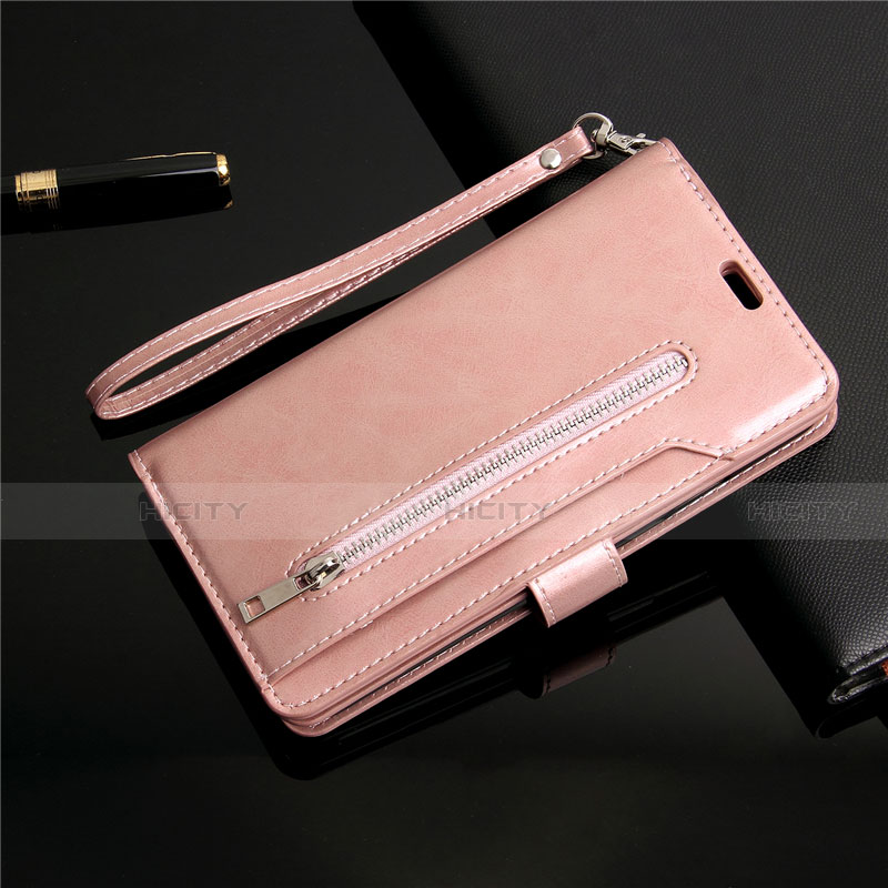 Handytasche Stand Schutzhülle Leder Hülle L03 für Samsung Galaxy S20 5G Rosegold Plus