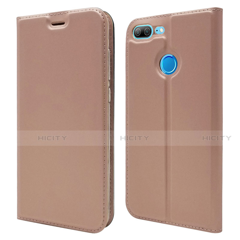 Handytasche Stand Schutzhülle Leder Hülle L04 für Huawei Honor 9 Lite Rosegold