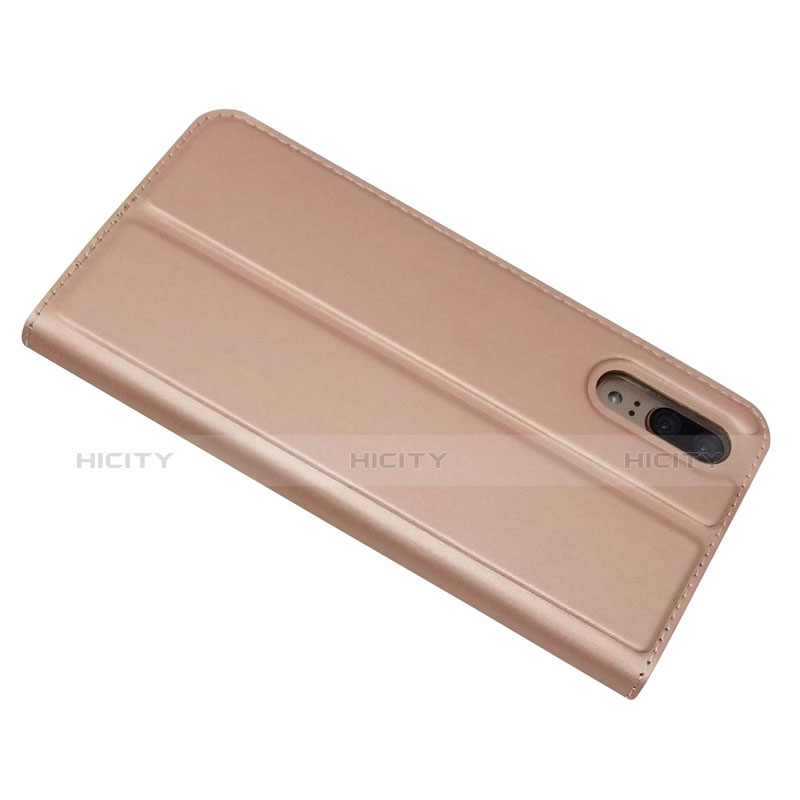 Handytasche Stand Schutzhülle Leder Hülle L04 für Huawei P20