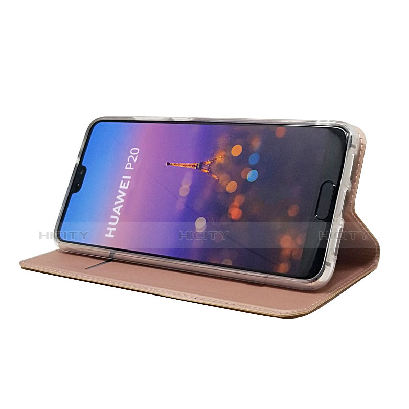 Handytasche Stand Schutzhülle Leder Hülle L04 für Huawei P20