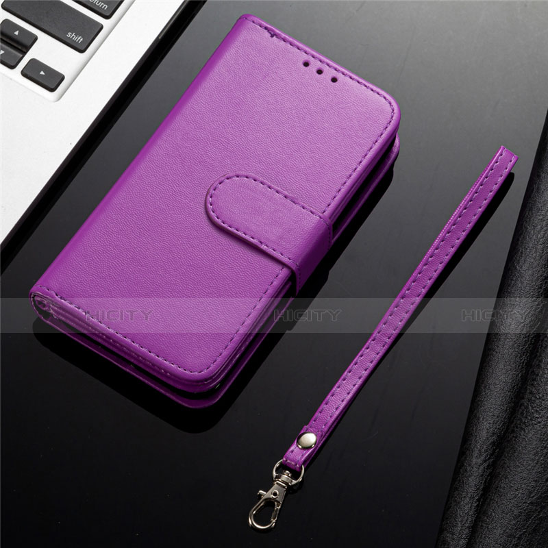 Handytasche Stand Schutzhülle Leder Hülle L04 für Samsung Galaxy S20 Plus 5G Violett Plus