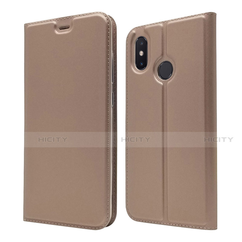 Handytasche Stand Schutzhülle Leder Hülle L04 für Xiaomi Mi 8 Rosegold