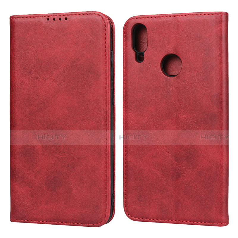 Handytasche Stand Schutzhülle Leder Hülle L05 für Huawei Enjoy 9 Rot