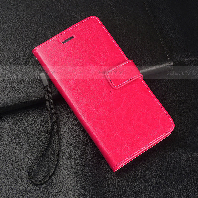 Handytasche Stand Schutzhülle Leder Hülle L05 für Huawei P Smart Pro (2019) Pink