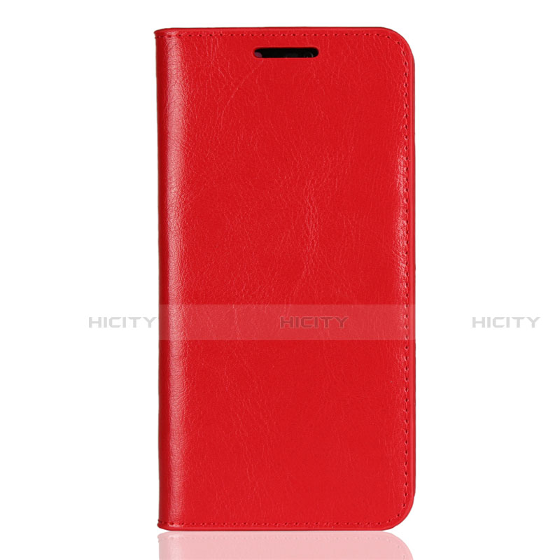 Handytasche Stand Schutzhülle Leder Hülle L05 für Huawei P20 Lite Rot