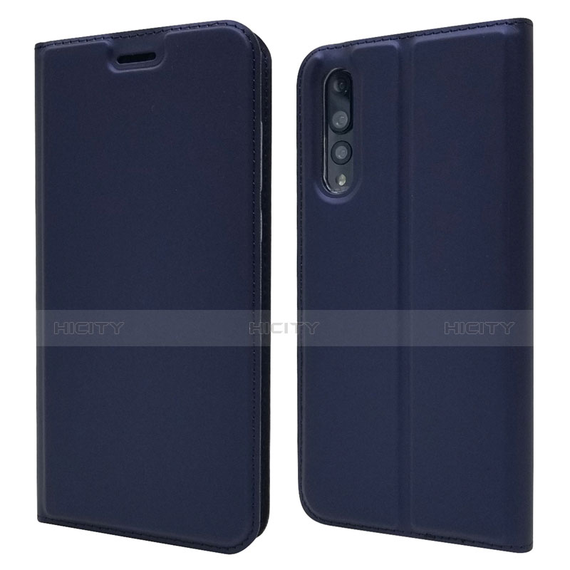 Handytasche Stand Schutzhülle Leder Hülle L05 für Huawei P20 Pro Blau