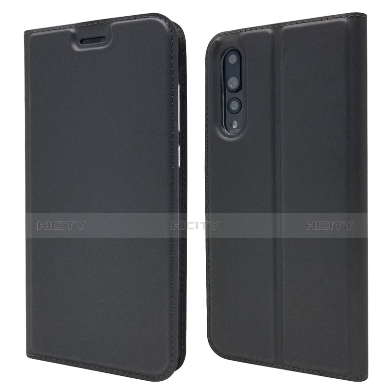 Handytasche Stand Schutzhülle Leder Hülle L05 für Huawei P20 Pro Schwarz