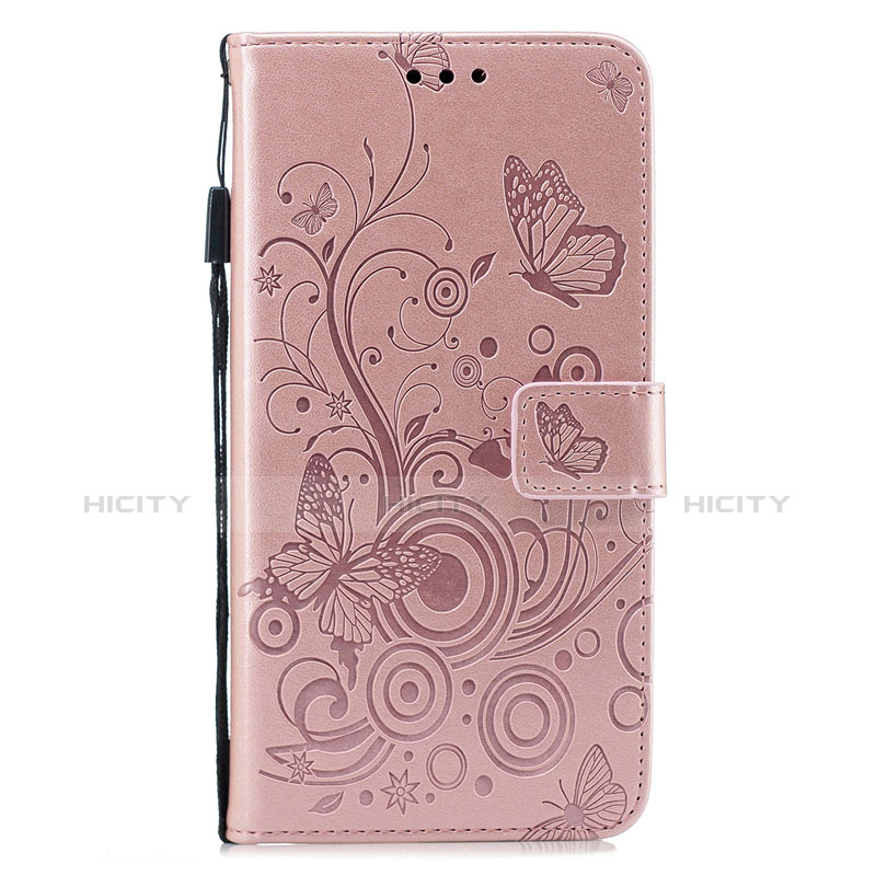 Handytasche Stand Schutzhülle Leder Hülle L05 für Huawei P30 Rosa