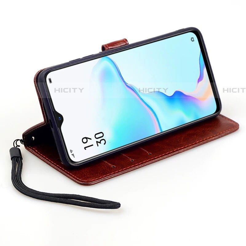 Handytasche Stand Schutzhülle Leder Hülle L05 für Realme XT groß