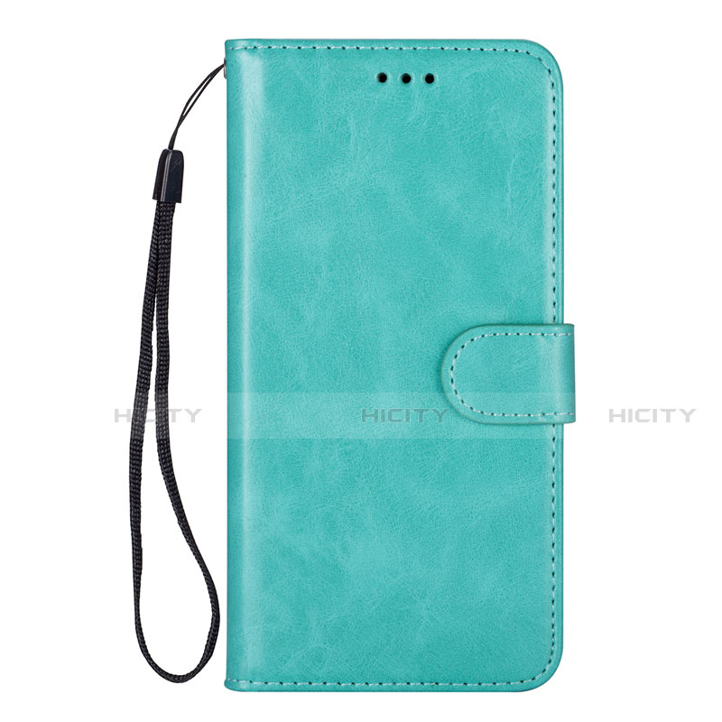 Handytasche Stand Schutzhülle Leder Hülle L05 für Samsung Galaxy S20 Ultra 5G Cyan