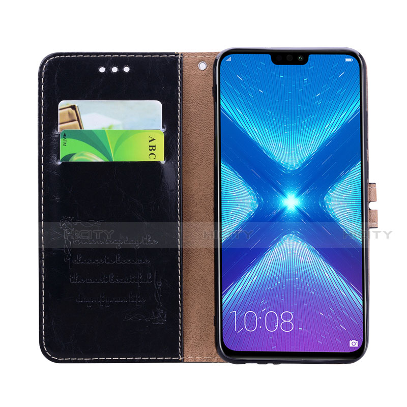 Handytasche Stand Schutzhülle Leder Hülle L06 für Huawei Honor V10 Lite