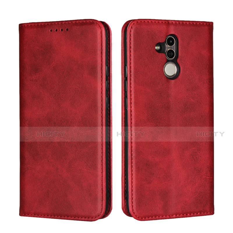 Handytasche Stand Schutzhülle Leder Hülle L06 für Huawei Mate 20 Lite Rot Plus