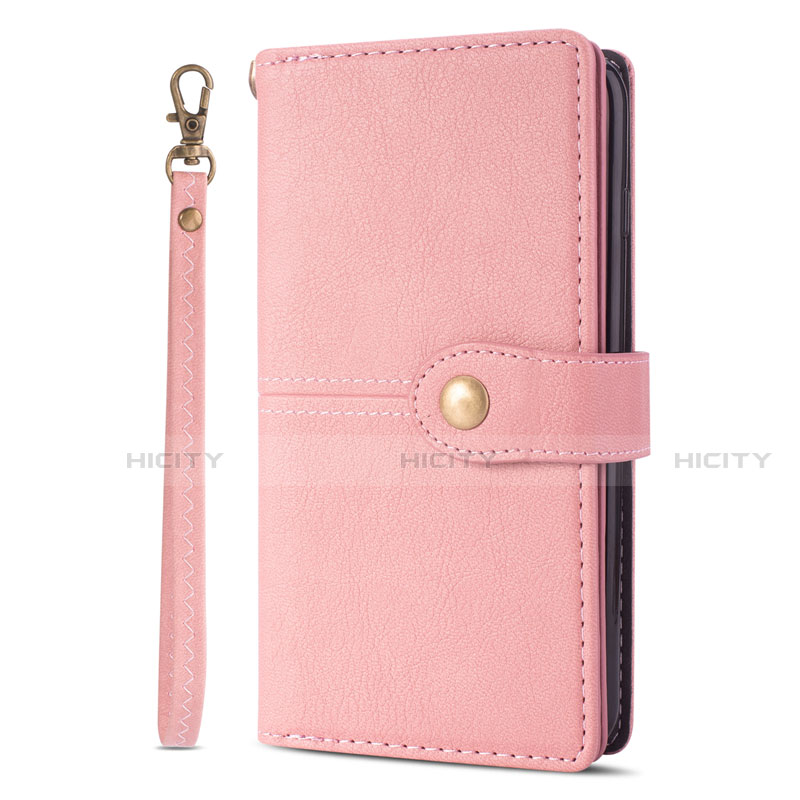 Handytasche Stand Schutzhülle Leder Hülle L06 für Samsung Galaxy S20 Plus Rosegold