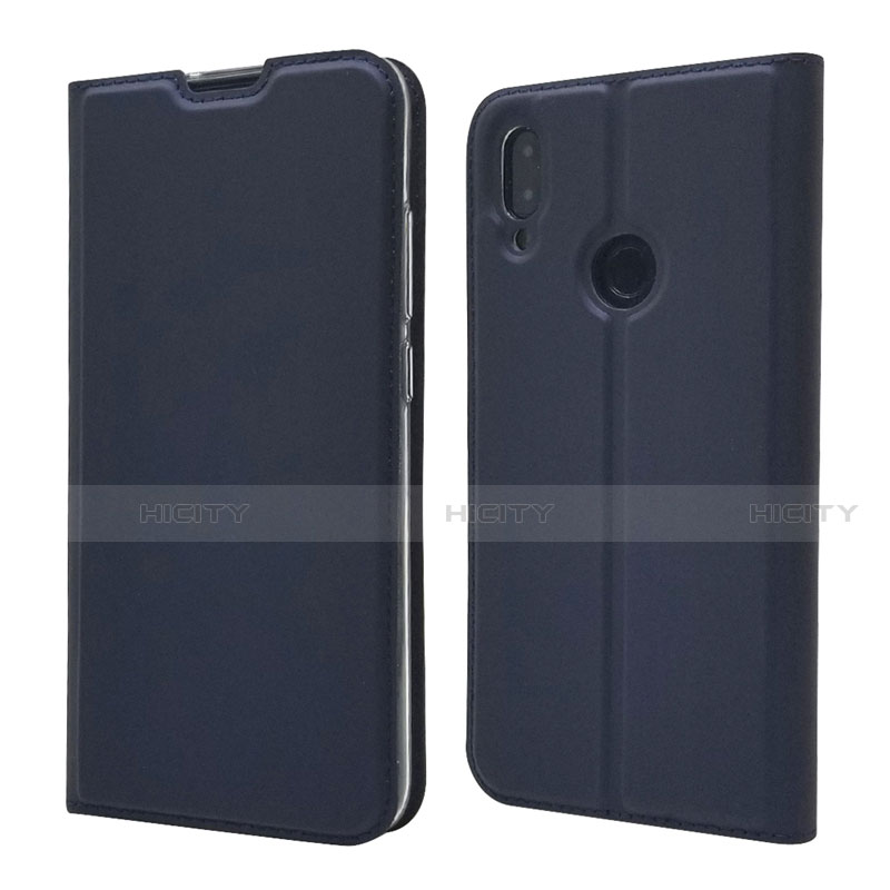 Handytasche Stand Schutzhülle Leder Hülle L06 für Xiaomi Redmi Note 7 Blau