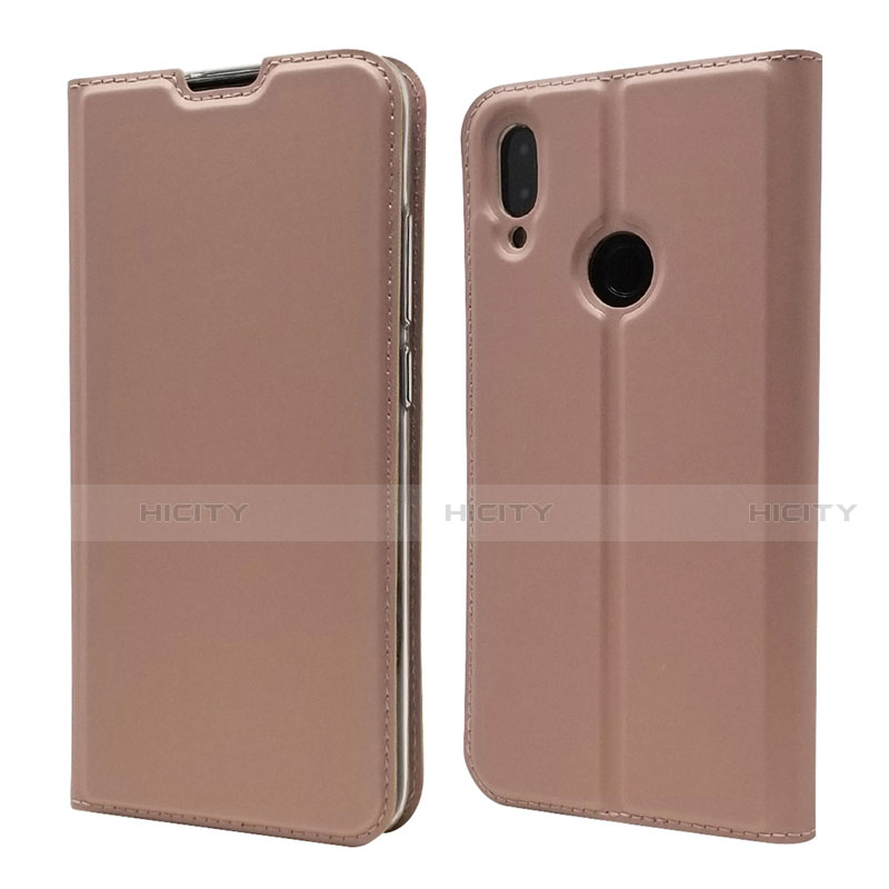 Handytasche Stand Schutzhülle Leder Hülle L06 für Xiaomi Redmi Note 7 Pro Rosegold