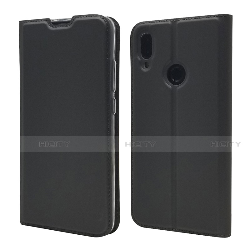 Handytasche Stand Schutzhülle Leder Hülle L06 für Xiaomi Redmi Note 7 Pro Schwarz