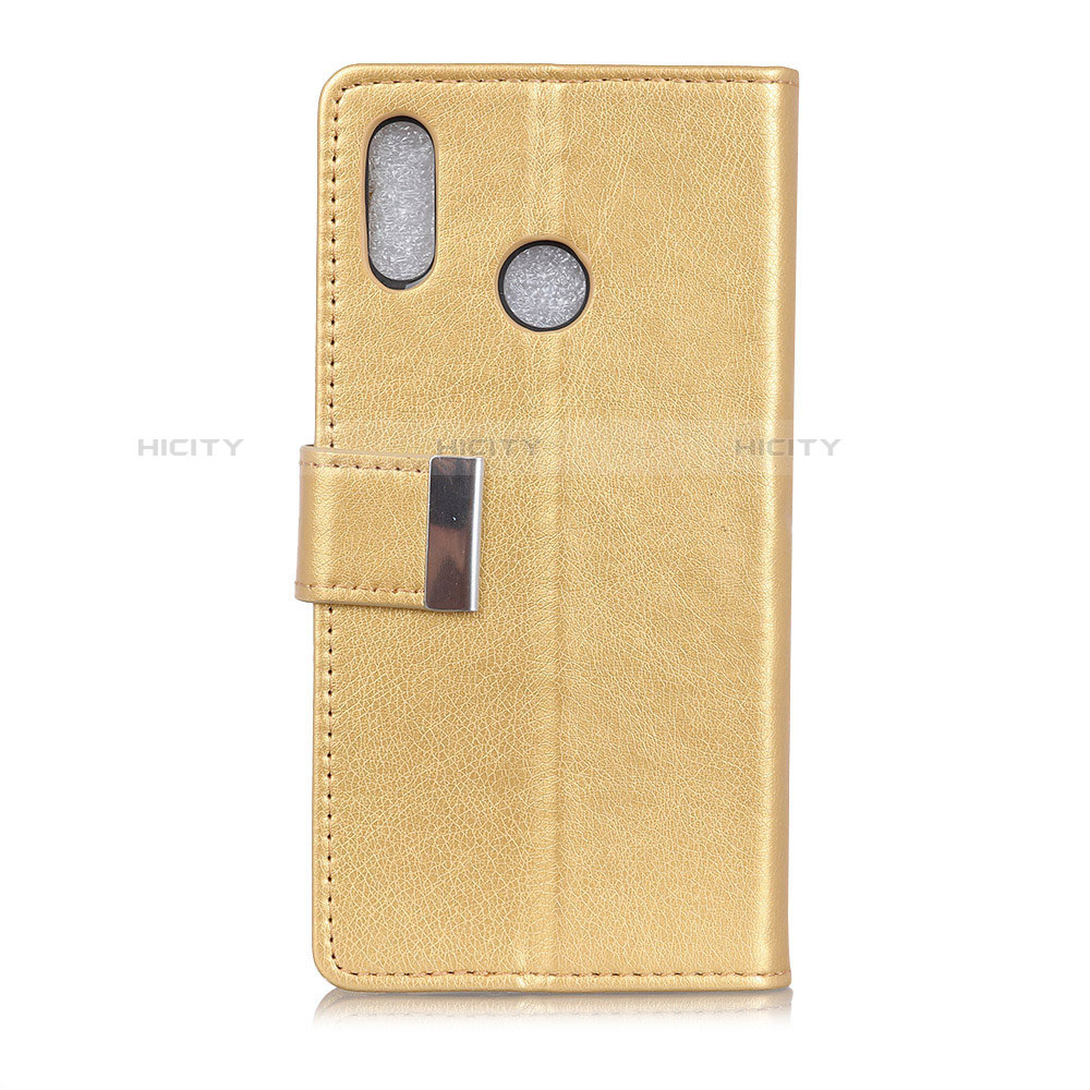 Handytasche Stand Schutzhülle Leder Hülle L07 für Asus Zenfone 5 ZE620KL Gold