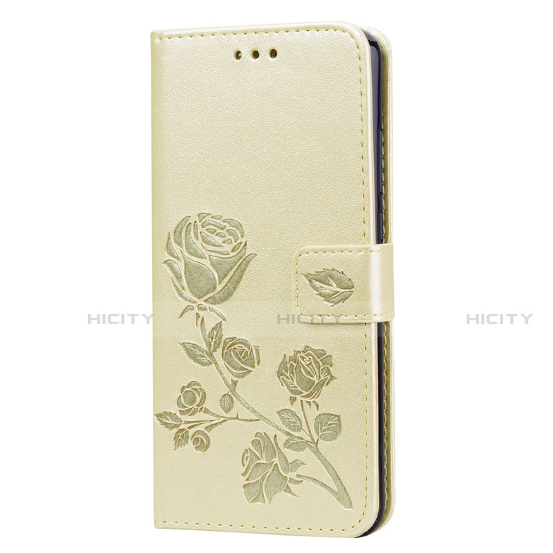 Handytasche Stand Schutzhülle Leder Hülle L07 für Huawei Honor V10 Lite Gold