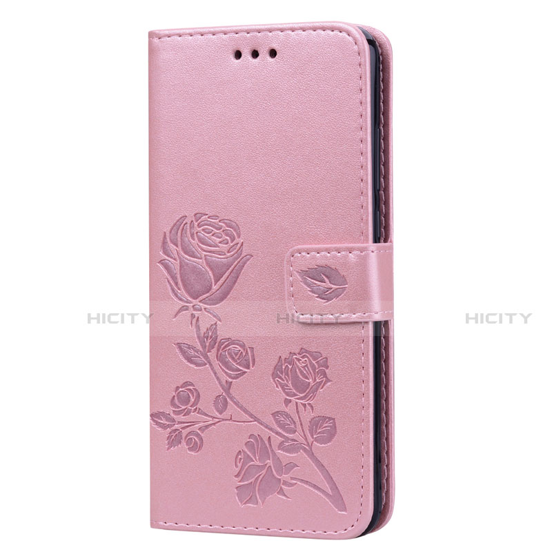 Handytasche Stand Schutzhülle Leder Hülle L07 für Huawei Honor V10 Lite Rosegold