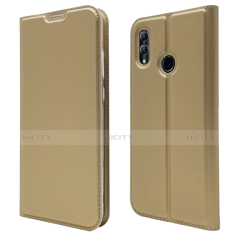 Handytasche Stand Schutzhülle Leder Hülle L07 für Huawei P Smart (2019) Gold