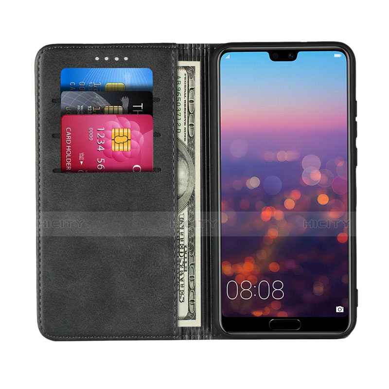 Handytasche Stand Schutzhülle Leder Hülle L07 für Huawei P20