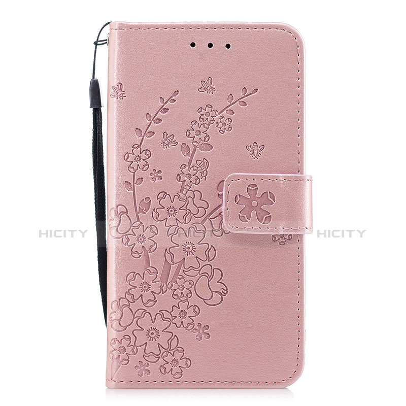 Handytasche Stand Schutzhülle Leder Hülle L07 für Huawei P30 Rosa