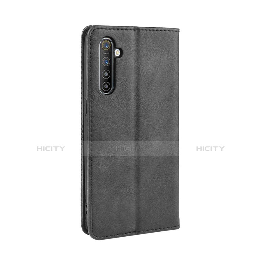 Handytasche Stand Schutzhülle Leder Hülle L07 für Oppo K5 Schwarz