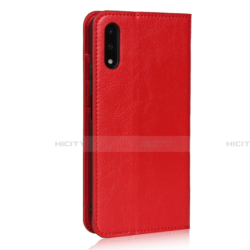 Handytasche Stand Schutzhülle Leder Hülle L08 für Huawei Honor 9X Rot