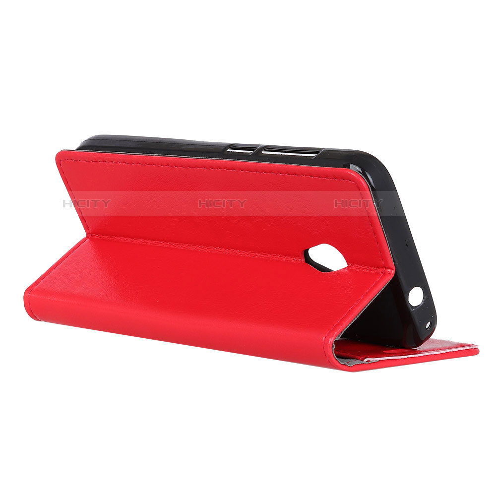 Handytasche Stand Schutzhülle Leder Hülle L09 für Alcatel 1X (2019)