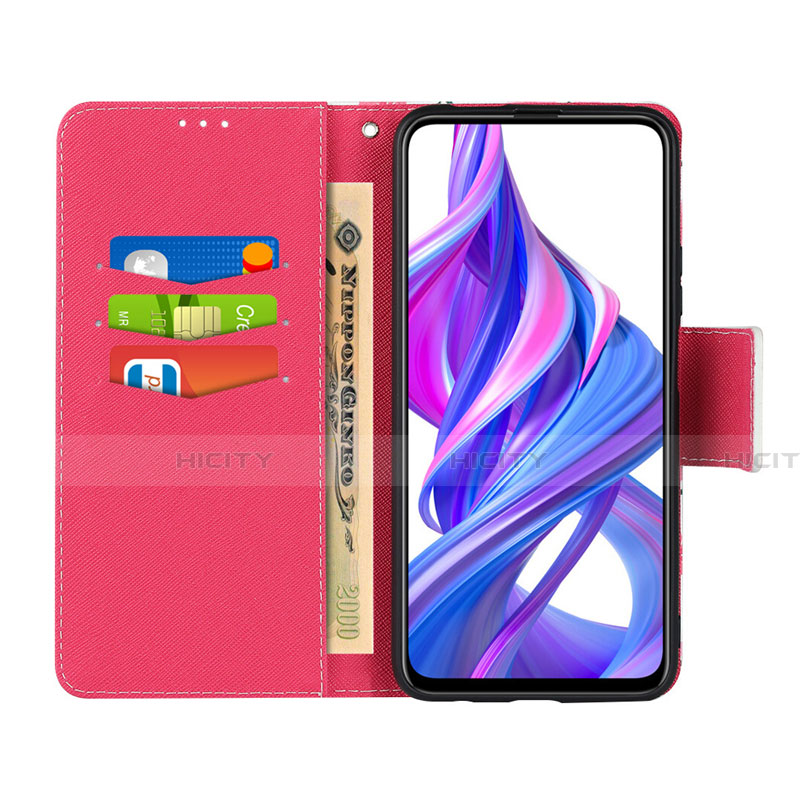 Handytasche Stand Schutzhülle Leder Hülle L09 für Huawei Honor 9X