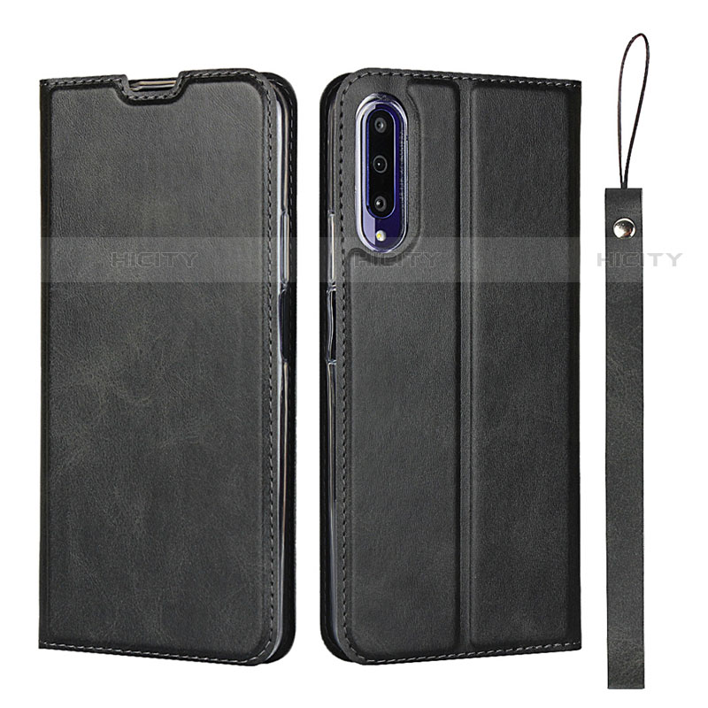 Handytasche Stand Schutzhülle Leder Hülle L09 für Huawei Y9s Schwarz