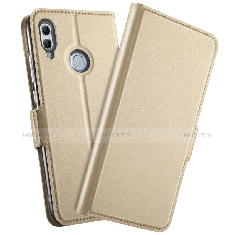 Handytasche Stand Schutzhülle Leder Hülle L10 für Huawei Honor 10 Lite Gold