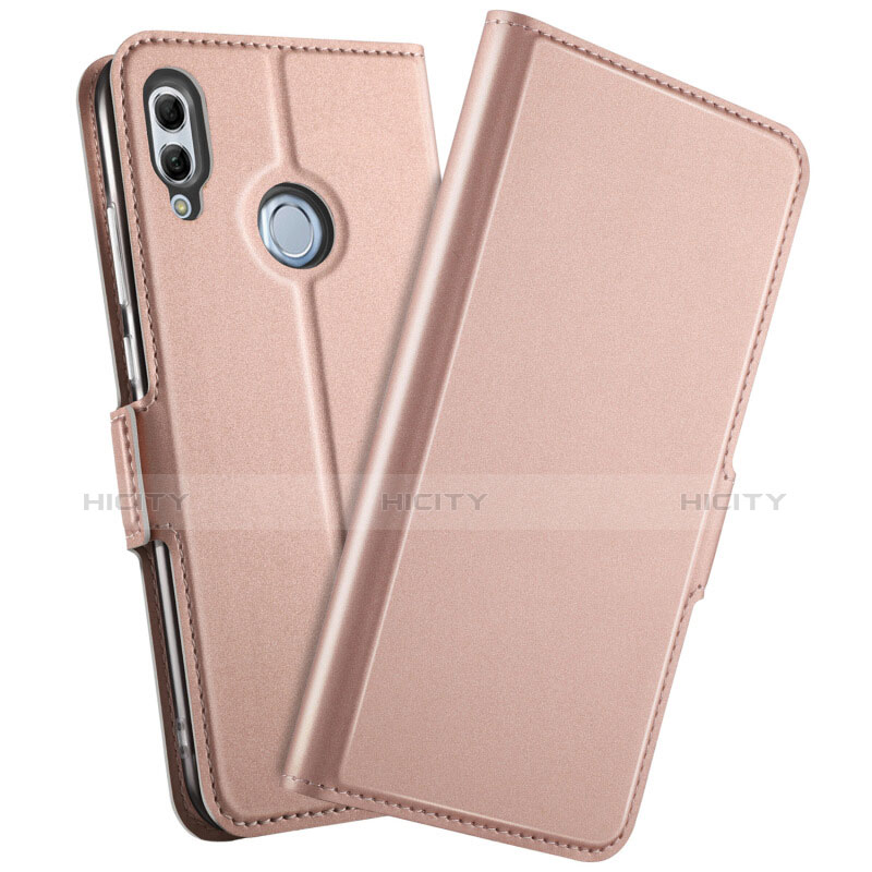 Handytasche Stand Schutzhülle Leder Hülle L10 für Huawei Honor 10 Lite Rosegold