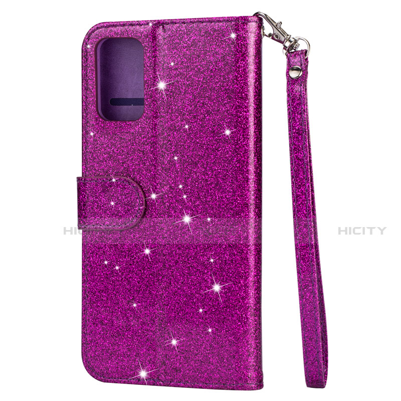 Handytasche Stand Schutzhülle Leder Hülle L10 für Samsung Galaxy S20 Plus Violett