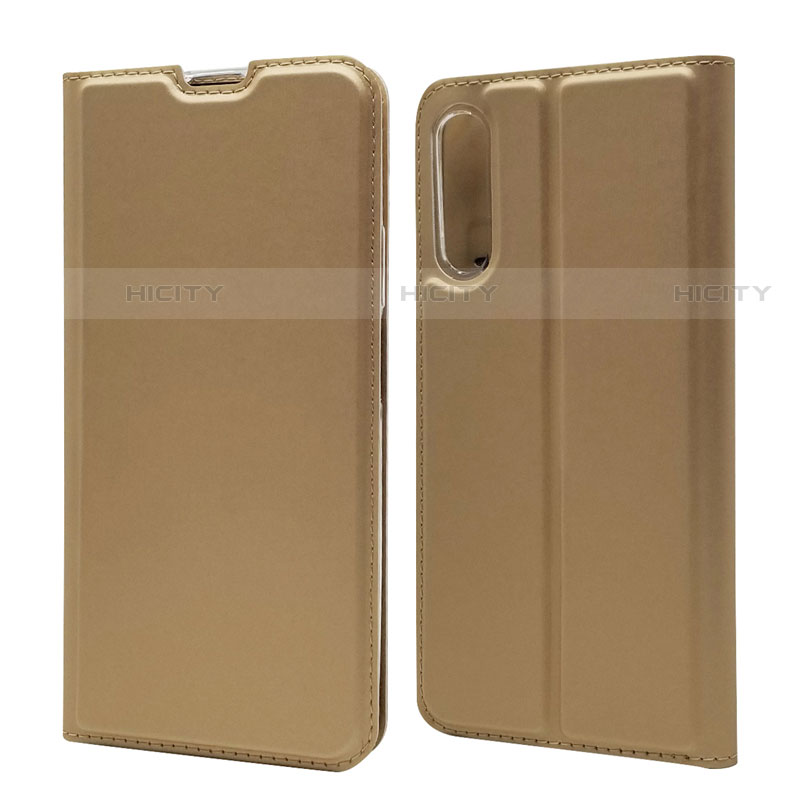 Handytasche Stand Schutzhülle Leder Hülle L11 für Huawei P Smart Pro (2019) Gold