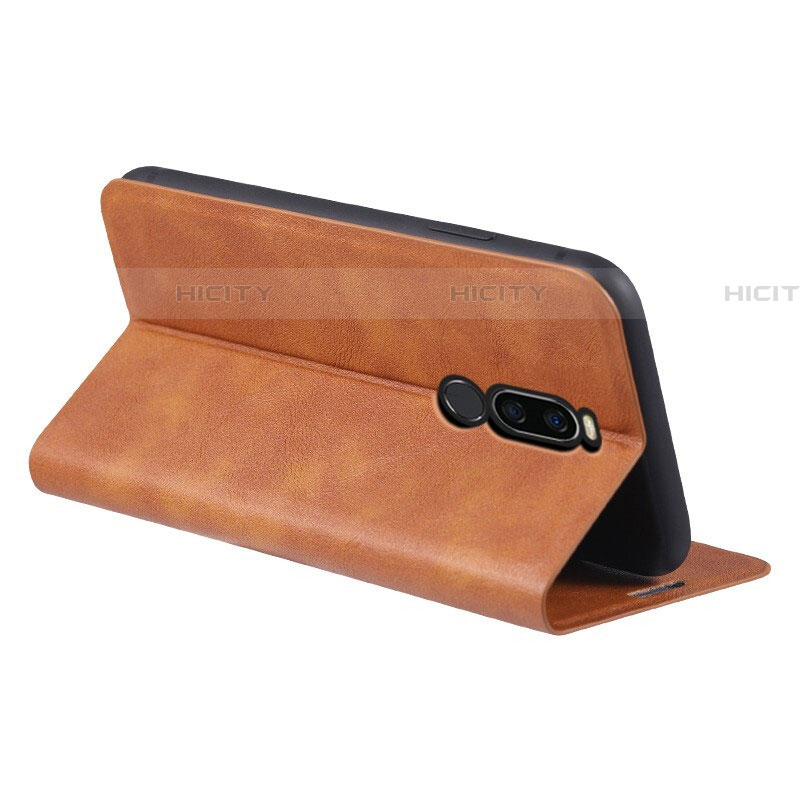 Handytasche Stand Schutzhülle Leder Hülle L12 für Xiaomi Redmi 8 groß