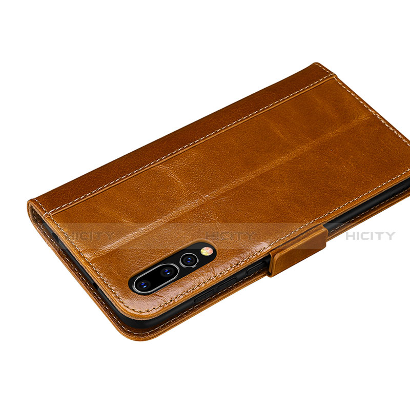 Handytasche Stand Schutzhülle Leder Hülle P01 für Huawei P20 Pro