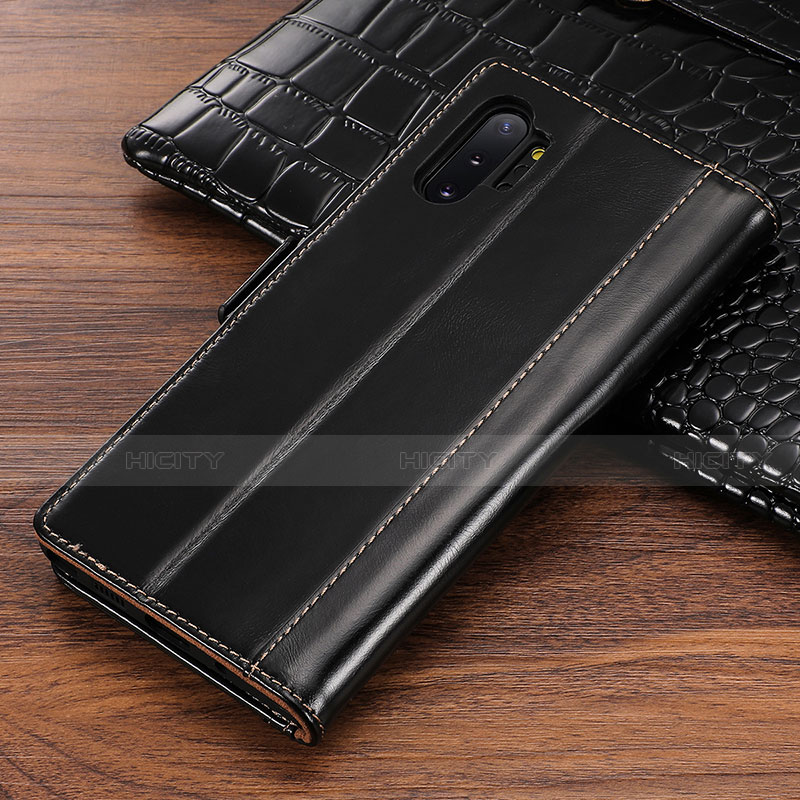 Handytasche Stand Schutzhülle Leder Hülle P01 für Samsung Galaxy Note 10 Plus