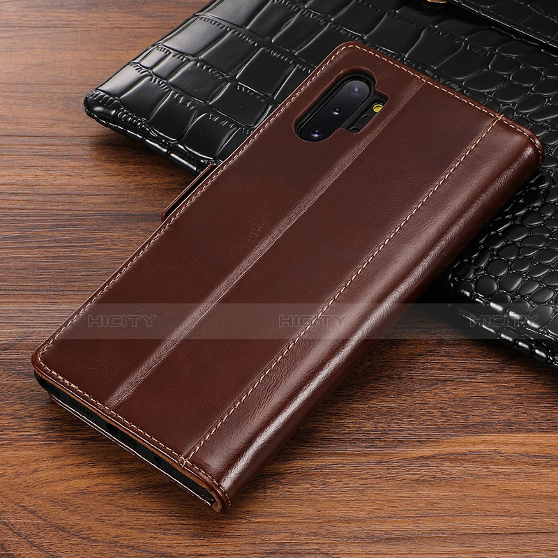 Handytasche Stand Schutzhülle Leder Hülle P01 für Samsung Galaxy Note 10 Plus