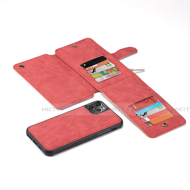 Handytasche Stand Schutzhülle Leder Hülle T01 für Apple iPhone 11 Pro Max groß