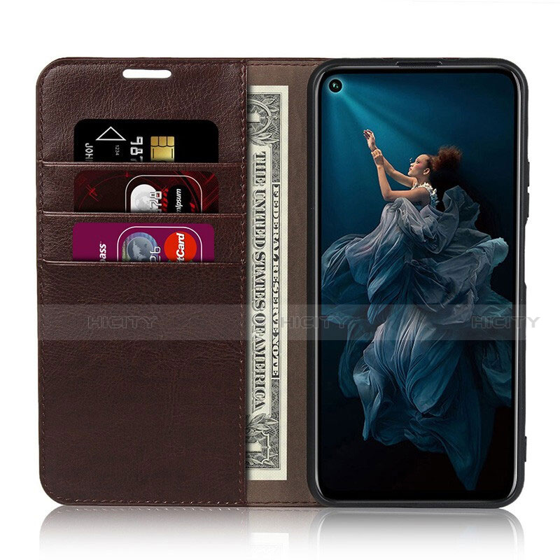 Handytasche Stand Schutzhülle Leder Hülle T01 für Huawei Honor 20S